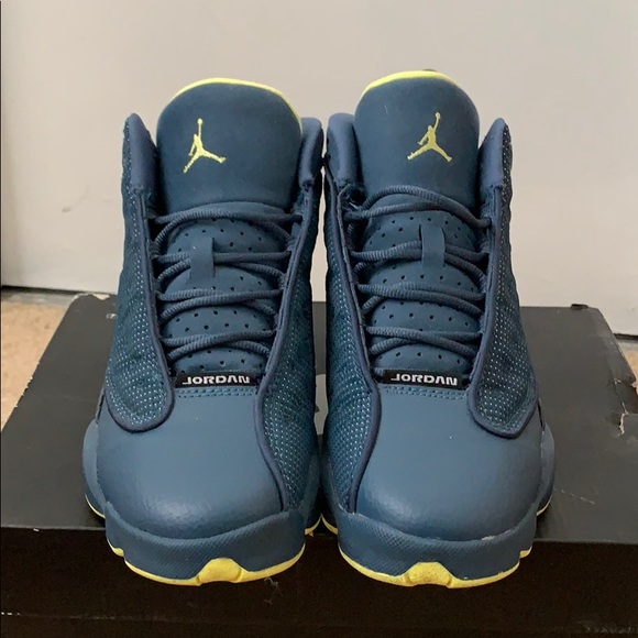 Squadron Blue Jordan 13 sneakers(gs 4.5y) - Picture 8 of 8